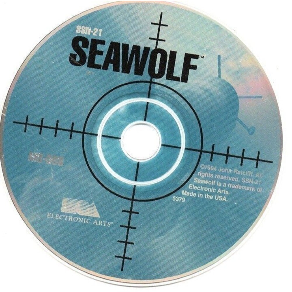 Vintage PC Game; SSN-21 SEAWOLF Submarine Game